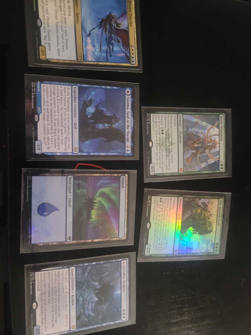 3/20$ Magic: The Gathering Foil and Regular Card Lot - Blue/Green/Black/White